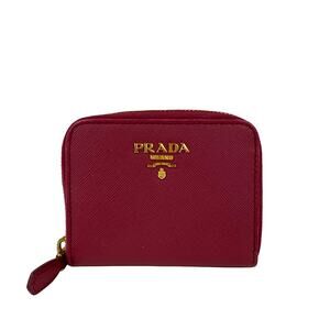 Prada Coin Case Pink Gold